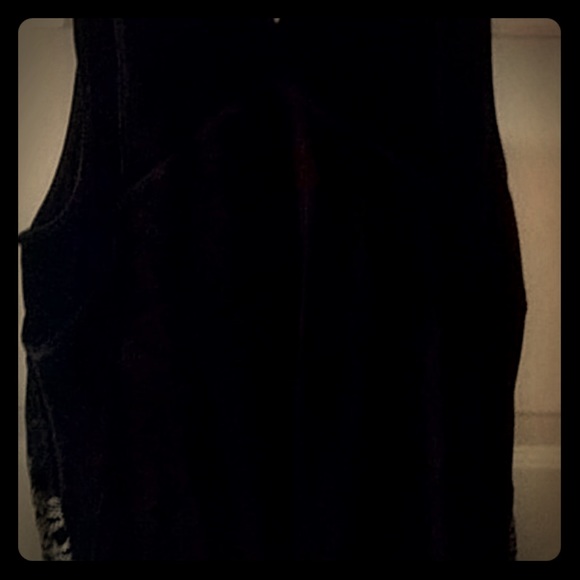 (HOST PICK) VINTAGE BOSTON PROPER VELVET TOP (EUC) - Picture 7 of 8